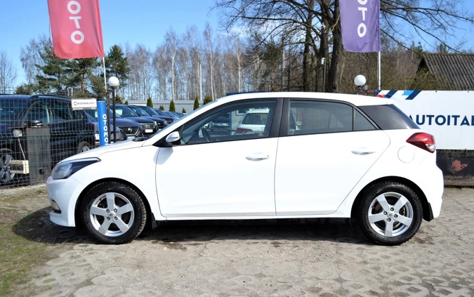 Hyundai i20 cena 28800 przebieg: 181000, rok produkcji 2015 z Wolsztyn małe 121